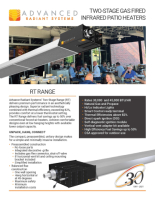 ARS Outdoor and Garage Heater brochure